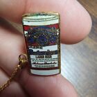 Budweiser Lager Beer Can Pin Vintage From 80 s Bud Enamel Lapel Hat Tac