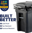95-96 Gallon Heavy Duty Trash Bags  Garbage Bags  Puncture-resistant  Fits Rolla