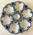 Rare Antique Majolica Oyster Plate From Wasmuel C 1880 90
