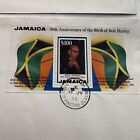 Official 1995 Birth Of Bob Marley Stamp Jamaica 50th Birthday Reggae Wailers