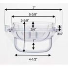 Pentair Pacfab Sta-rite Dynamo Pool Pump Lid Replacement For Part 354531 By Cmp