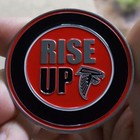 Premium Nfl Atlanta Falcons Poker Chip Card Guard Golf Marker Challenge Coin