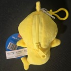 Nickelodeon Pinkfong Yellow Baby Shark Mini Plush Clip On Coin Purse Keychain