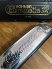 New Hohner Chrometta 12 255 48 Chromatic Harmonica Key Of C   Case
