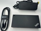 Lenovo Thinkpad Usb-c Dock 40a9 Dk1633 Docking Station W  90w Adapter And Cable