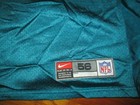 Authentic Vtg 1999 90s Team Issue Game Worn   Rich Tylski Jaguars Nike Jersey 56
