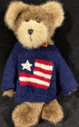 13  Boyds Bear 510816 Plush Stuffed Animal Norbert D  Beariman Usa Flag Sweater