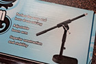 Proline Mini Boom Mic Stand Great Condition Heavy   Sturdy - Use With Microphone