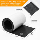 Non-slip Self-adhesive Rubber Cuttable Pads Anti-skid Floor Protectors For Furni