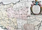 1634 Joan Blaeu Large Antique Map Of Europe Under Charlemagne I  8th Century