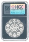 2023 Mexico 1oz Silver Libertad Ngc Ms69 Black Core - Flag Label
