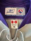 Used Nhl Los Angeles Kings Ahl Manchester Monarchs 46 Hockey Jersey Fight Strap