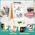 Ginmic Magnetic Letters And Numbers With Magnet Board  Alphabet Abc Magnets     