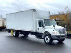 2022 International Mv607 26  Box Truck Delivery Van Liftgate Cummins A t Bidadoo
