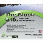 Pond Boss The Block 5 Lb   Bio-maintenance Bacteria  Cbbpr5