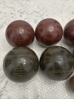 Vintage Bocce Ball Set Bowling Game By Sportcraft 8 Balls 1 Jack Italy           