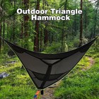 Multi Person Hammock Triangle Camping Swing Bed Hanging Tree Aerial Tent 2 8x2 8