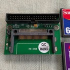 Pc Computer Ide Dual Compactflash Memory Card Adapter Hx-2108 Sandisk Lexar 64mb