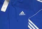 Adidas Essential Fleece Full Zip Hoodie Jacket Stretch Logo Nwt Big And Tall Xlt