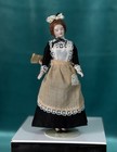 Porcelain cloth Reproduction Of Miniature Dollhouse 5 1 2    Maid Doll