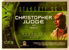 Stargate Sg-1 Season 7 Costume Card C23 Christopher Judge As Teal c