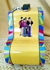 Beatles Yellow Submarine Tin Tote Die Cut Shape Vandor Llc Handle Latch 64269 