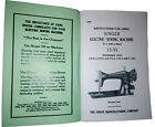 Singer 15-91 Sewing Machine Instruction Manual Reproduction