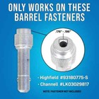 Barrel Lock Plunger Key