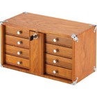 T33822 4-drawer Oak Chest