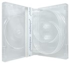Clear 10 Disc Dvd Cases Lot