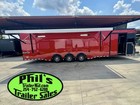 Haulmark New 85x34 Edge Enclosed Race Trailer Electric Awning Car Race Trailer