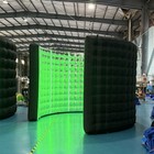 Used-10ft Inflatable Photo Booth 360 Photobooth Backdrop For Party Exhibition