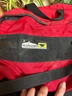 Vintage Mountainsmith Hiking Lumbar Pack Waist Fanny Hiking Bag Black Red Nylon