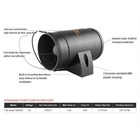 12v In-line Air Blower Boat Bilge Engine Galley Marine Cabin Ventilation Fan 3 