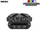 Mini Spider 9x10w Rgbw Led Beam Moving Head Lighting Stage Effect Party