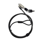 Laptop Cable Lock Keyed Security Cable W  2 Keys 5 Pack 10 Pack 25 Pack