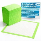 Disposable Incontinence Bed Pads For Adults  Kids   Pets - 100 Count  17 x24  Ch