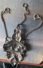 Antique Victorian Sterling Silver Pendant 12 Grams 