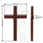Christian Wooden Cross Wall Hand Held Prayer Crosses Small Wooden Cross With For