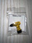 Miniature Dollhouse 1 12 Scale Yellow Weathered Looking Drill - M82