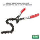 Oemtools 27045 Exhaust Cutter 3 4  To 3-1 4  Pipe Chain Tool