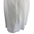 Davids Bridal Wg3261 Chiffon Ruched Bodice Beaded Ivory Short Wedding Dress 14