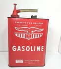 Eagle 2 Gallon Gas Can Red Metal Vented Vintage 1002 