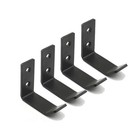 4pcs Jack Stands Wall Mount Organizer Heavy Duty Stainless Steel Holder Hooks