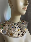 Rare   Magnificent 1950s Collar Worn By The French Model Denise Sarrault