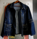 Women s Vintage Weinberg Rhapso Jean Jacket And Pants T52 N257b