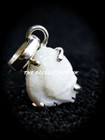 Fish Pearl   Bezoar Stone Attract Wealth Luck Pendant Talisman Wicca Pagan Charm