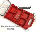 Milwaukee Packout 5-compartment Low-profile Compact Small Parts Organizer