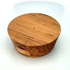 Black Cherry Bowl Blank  7 x2 5  Wood Lathe Turning Stock  Free Shipping  
