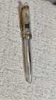 Sailor 1911 Large Fountain Pen In Transparent With Gold Trim -special Edition